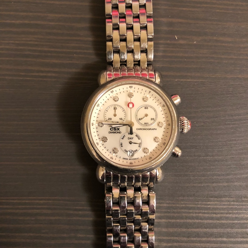 Michele Women’s CSX Diamond Watch